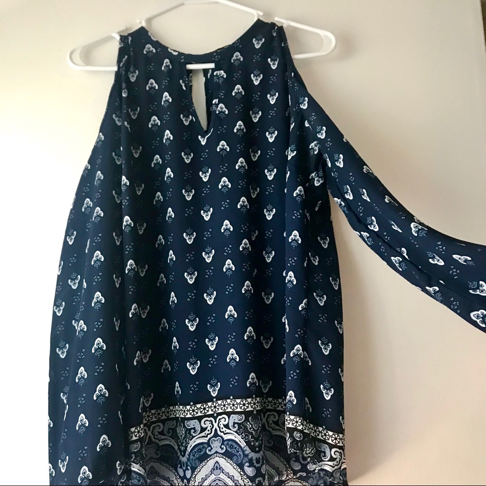 Cold shoulder shirt